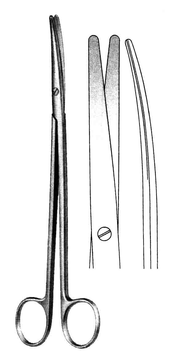 METZENBAUM NELSON EĞRİ 18CM